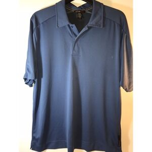 North end mens xl blue sports golf short sleeve polo shirt‎